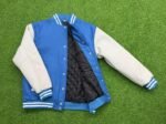 Blue and White Varsity Jacket
