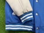 Blue and White Varsity Jacket