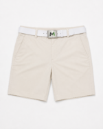 men’s cream golf shorts