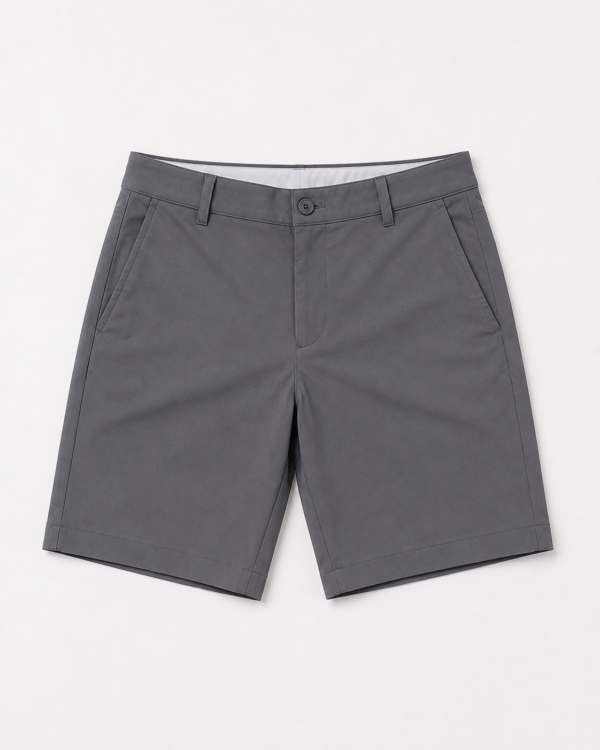 men’s charcoal grey golf shorts