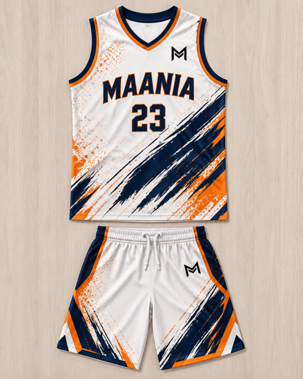 Custom Sublimated Basketball Uniform