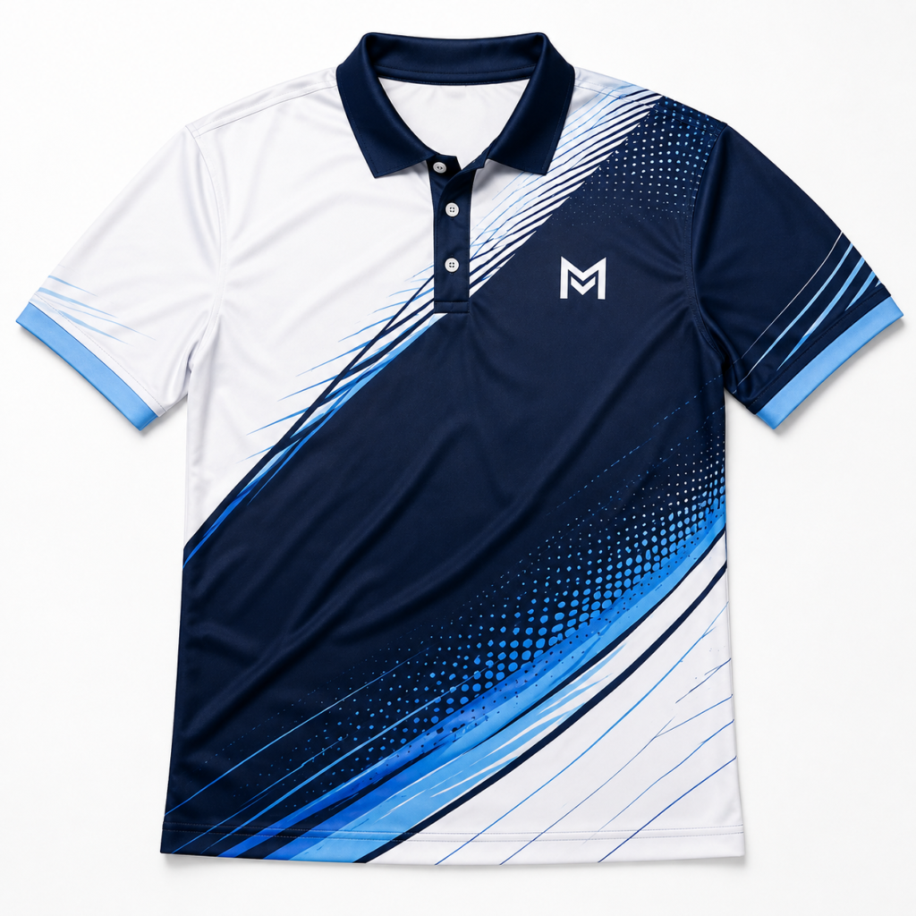 Navy Blue Golf Polo Shirt