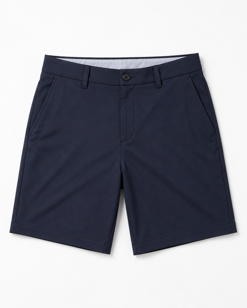 Navy Blue Golf Shorts