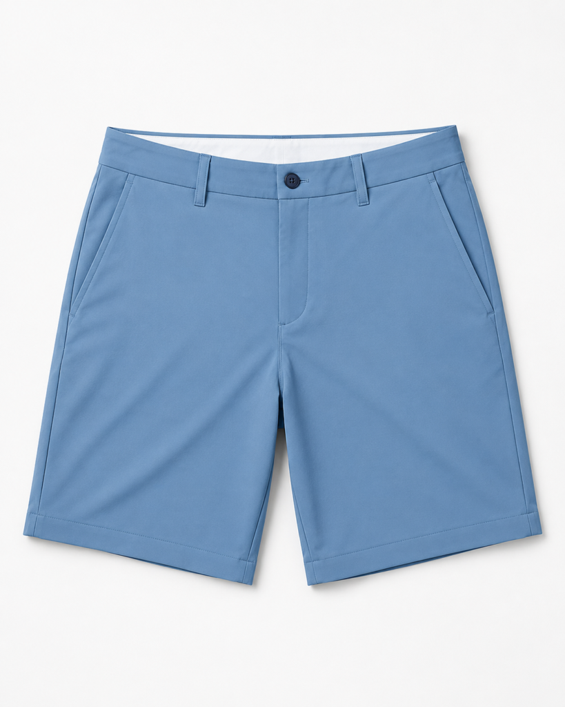 Light Blue Golf Shorts