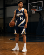 custom basketball uniform set