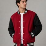 Red and Black Varsity Jacket