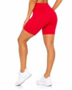 Women’s Red Athletic Shorts | Custom Sports Shorts - Image 3