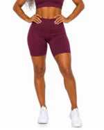 Women’s Burgundy Athletic Shorts | Custom Sports Shorts